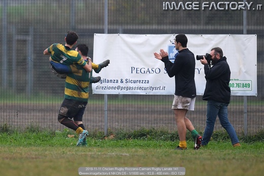 2018-11-11 Chicken Rugby Rozzano-Caimani Rugby Lainate 141